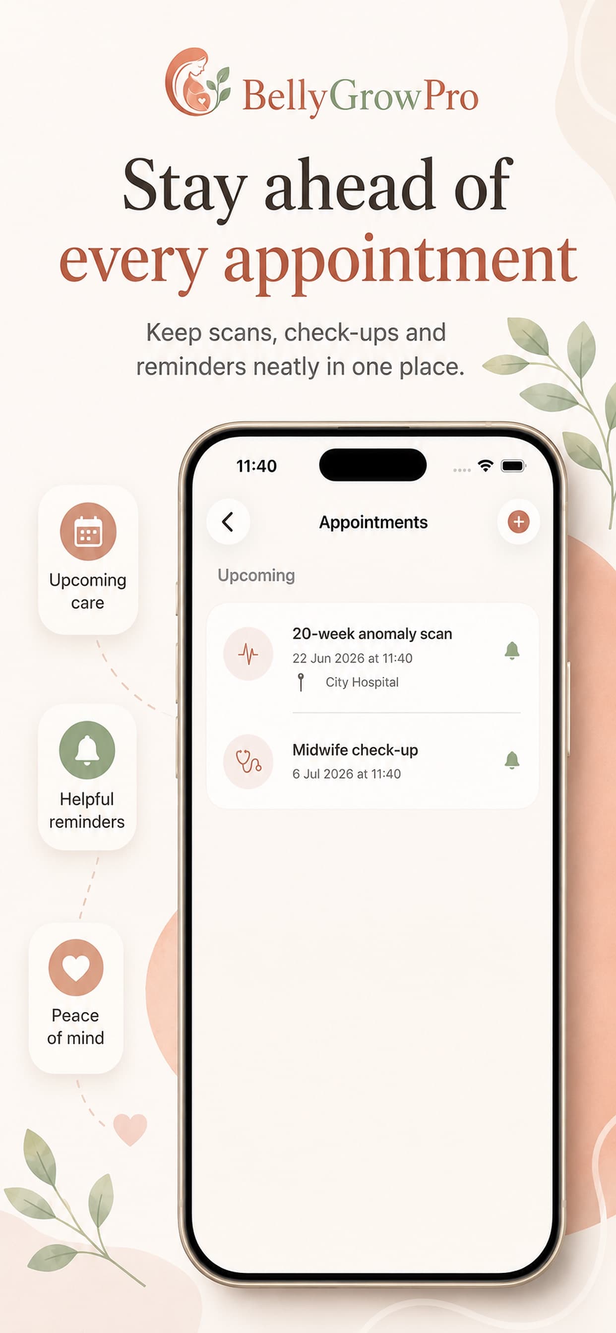BellyGrowPro screenshot 3